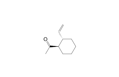 Ethanone, 1-(2-ethenylcyclohexyl)-, trans-