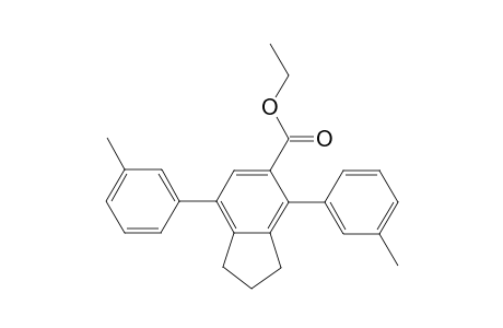 Ethyl 4,7-dim-tolyl-2,3-dihydro-1H-indene-5-carboxylate