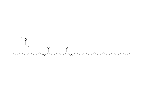 Glutaric acid, 3-(2-methoxyethyl)heptyl tridecyl ester