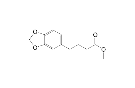 4-(1,3-benzodioxol-5-yl)butanoic acid methyl ester