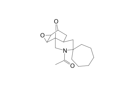 3-Acetylspiro[3-aza-10,12-dioxotetracyclo[6.3.1.0(1,6).0(9,11)]dodecane-4,1'-cycloheptane]
