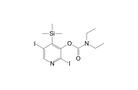 N,N-diethyl-2,5-diiodo-4-trimethylsilyl-3-pyridyl O-carbamate