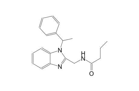 butanamide, N-[[1-(1-phenylethyl)-1H-benzimidazol-2-yl]methyl]-