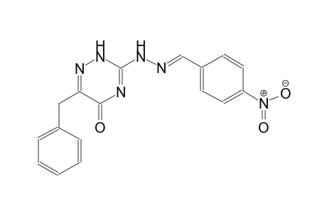 4-nitrobenzaldehyde (6-benzyl-5-oxo-2,5-dihydro-1,2,4-triazin-3-yl)hydrazone