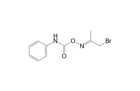 1-bromo-2-propanone, O-(phenylcarbmoyl)oxime