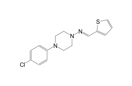 1-piperazinamine, 4-(4-chlorophenyl)-N-[(E)-2-thienylmethylidene]-