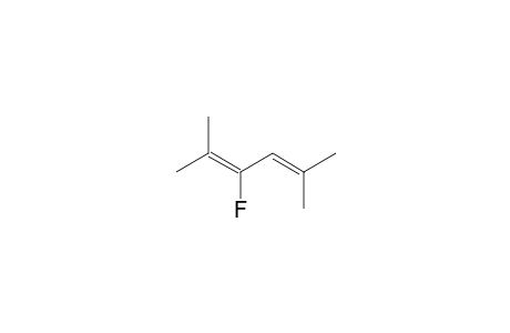 2,4-Hexadiene, 3-fluoro-2,5-dimethyl-