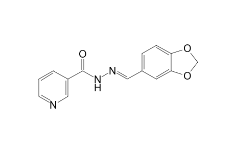 nicotinic acid, piperonylidenehydrazide