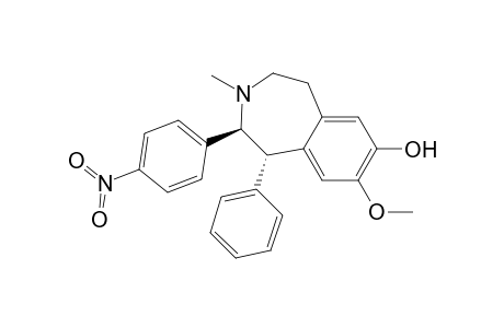 (4S,5S)-7-methoxy-3-methyl-4-(4-nitrophenyl)-5-phenyl-1,2,4,5-tetrahydro-3-benzazepin-8-ol
