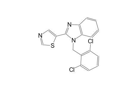 1H-benzimidazole, 1-[(2,6-dichlorophenyl)methyl]-2-(5-thiazolyl)-