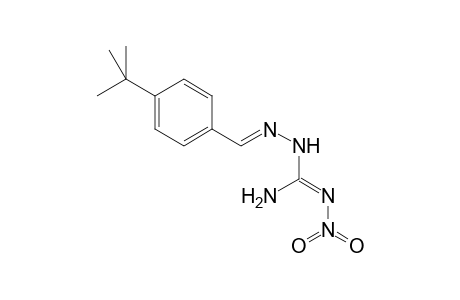 4-tert-Butylbenzaldehyde ((E)-amino[oxido(oxo)hydrazono]methyl)hydrazone