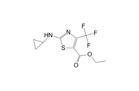 ethyl 2-(cyclopropylamino)-4-(trifluoromethyl)-1,3-thiazole-5-carboxylate