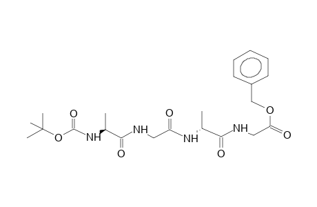TERT-BUTOXYCARBONYL-D-ALANINE-GLYCINE-ALANINE-GLYCINE-O-BENZYL PEPTIDE