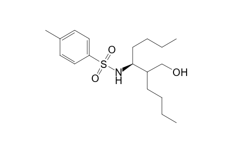 (3S)-syn-2-n-Butyl-3-(N-tosylamino)heptan-1-ol