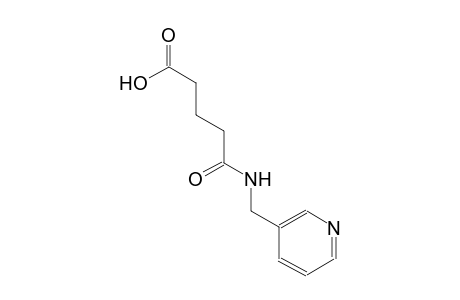 5-oxo-5-[(3-pyridinylmethyl)amino]pentanoic acid