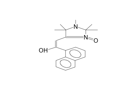 1,2,2,5,5-PENTAMETHYL-4-(ALPHA-NAPHTHYLCARBONYLMETHYL)-3-IMIDAZOLINE-3-OXIDE (ENOL)