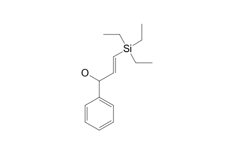 E-3-HYDROXY-3-PHENYL-1-TRIETHYLSILYL-1-PROPENE