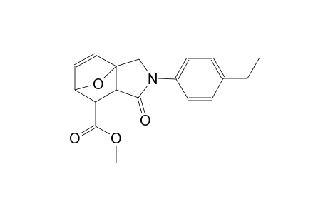 methyl 3-(4-ethylphenyl)-4-oxo-10-oxa-3-azatricyclo[5.2.1.0~1,5~]dec-8-ene-6-carboxylate