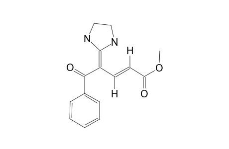 METHYL-4-[BENZOYL-(2-IMIDAZOLIDINYLIDENE)]-(E)-BUT-2-ENOATE