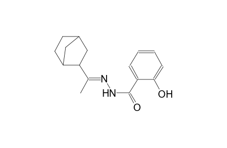 N'-[(E)-1-bicyclo[2.2.1]hept-2-ylethylidene]-2-hydroxybenzohydrazide