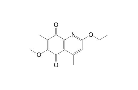 2-Ethoxy-6-methoxy-4,7-dimethyl-5,8-quinolinedione