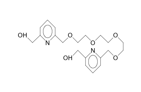 6,6'-(2,5,8,11-Tetraoxa-dodecan-1,12-diyl)-bis(2-pyridine-methanol)