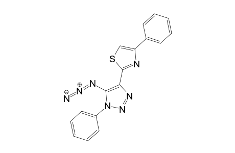 5-Azido-1-phenyl-4-(4'-phenylthiazol-2'-yl)-1,2,3-triazole