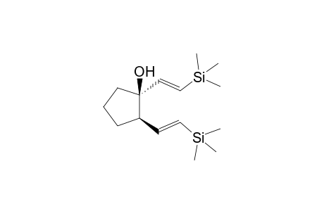 1,2-Bis[(E)-2-trimethylsilylethenyl]cyclopentanol