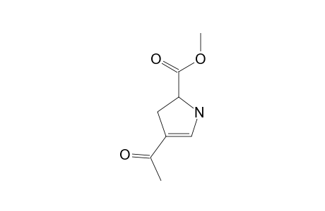 Methyl 4-acetyl-2,3-dihydro-1H-pyrrole-2-carboxylate
