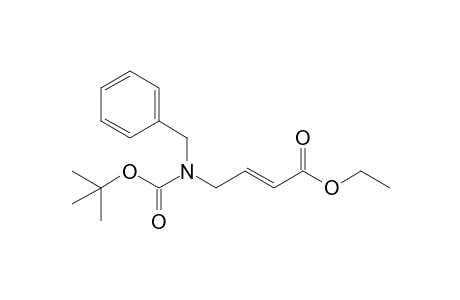 (E)-Ethyl 4-(N-Benzyl-N-tert-butyloxycarbonylamino)but-2-enoate