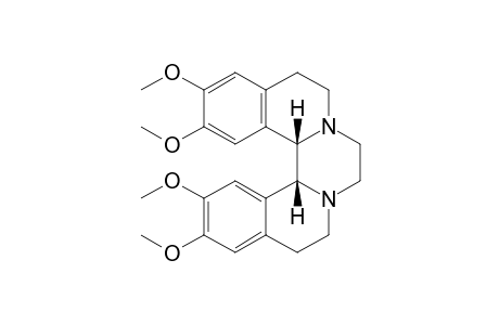 meso-2,2'-Ethano-6,6',7,7'-Tetramethoxy-1,1',2,2',3,3',4,4'-octahydro-1,1'-biisoquinoline