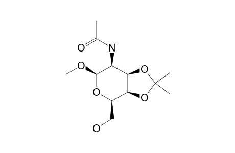 METHYL-2-ACETAMIDO-2-DEOXY-3,4-O-ISOPROPYLIDENE-BETA-D-TALOPYRANOSIDE