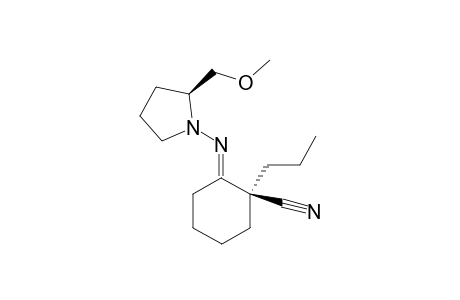 (S,S)-1-(2-Cyano-2-propylcyclohexylideneimino)-2-methoxymethylpyrrolidine