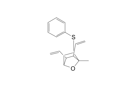 2-exo,3-exo-diethenyl-4-methyl-5-(phenylthio)-7-oxabicyclo[2.2.1]heptane