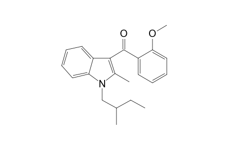 1-(2-Methyl-butyl)-2-methyl-3-(2-methoxybenzoyl)indole