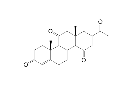 D-Homopregn-4-ene-3,11,15,20-tetrone