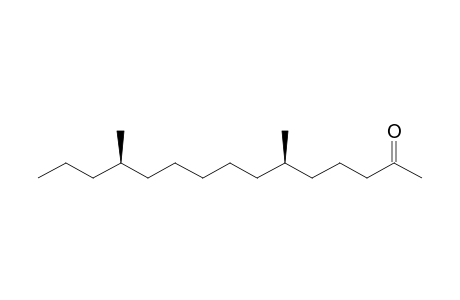 (6R,12R)-6,12-Dimethylpentadecan-2-one