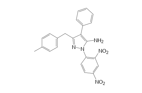 5-amino-1-(2,4-dinitrophenyl)-3-p-methylbenzyl-4-phenylpyrazole