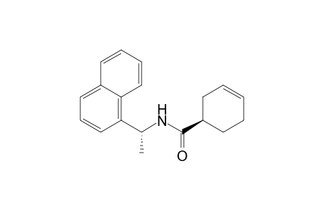 3-Cyclohexene-1-carboxamide, N-[1-(1-naphthalenyl)ethyl]-, [R-(R*,R*)]-