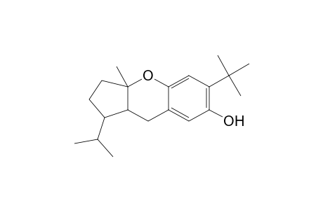 6-(tert-butyl)-1-isopropyl-3a-methyl-1,2,3,3a,9,9a-hexahydrocyclopenta[b]chromen-7-ol