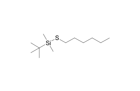 1-[(t-butyl)dimethylsilylthio)hexane