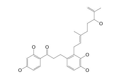 2-[6-HYDROXY-3,7-DIMETHYLOCTA-(2E),7-DIENYL]-2',3,4,4'-TETRAHYDROXYDIHYDROCHALCONE