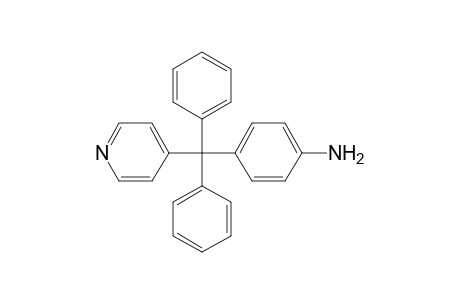 4-[Diphenyl(4'-pyridyl)methyl]benzenamine