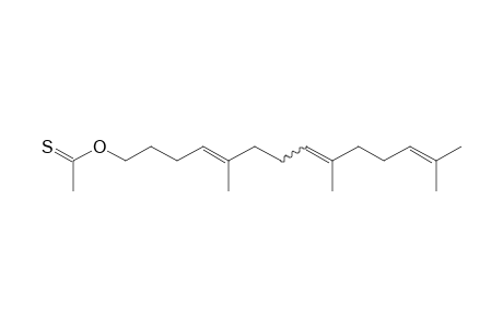5,9,13-Trimethyl-4(E),8(E),12-tetradecatrienyl Thioacetate