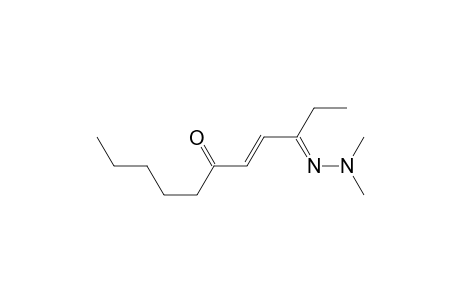 4-Undecene-3,6-dione, 3-(dimethylhydrazone)