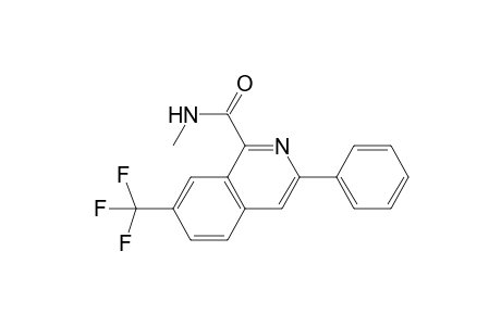 N-Methyl-3-phenyl-7-(trifluoromethyl)isoquinoline-1-carboxamide