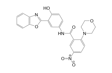 benzamide, N-[3-(2-benzoxazolyl)-4-hydroxyphenyl]-2-(4-morpholinyl)-5-nitro-