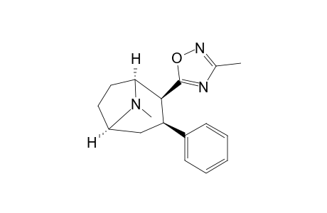2-BETA-(1,2,4-OXADIAZOL-5-METHYL)-3-BETA-PHENYLTROPANE;RTI-126