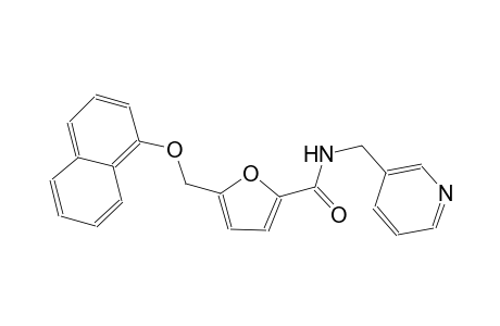 5-[(1-naphthyloxy)methyl]-N-(3-pyridinylmethyl)-2-furamide