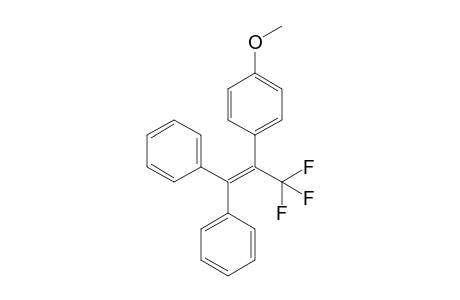 1-Methoxy-4-(3,3,3-trifluoro-1,1-diphenylprop-1-en-2-yl)benzene